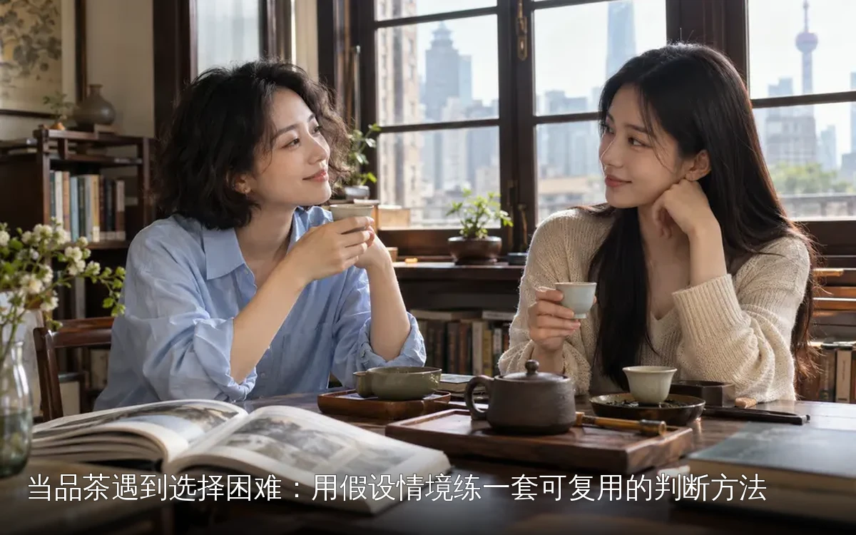 当品茶遇到选择困难：用假设情境练一套可复用的判断方法