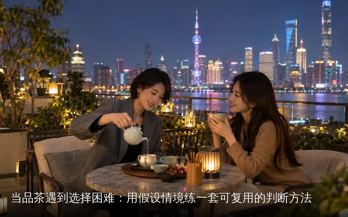 当品茶遇到选择困难：用假设情境练一套可复用的判断方法